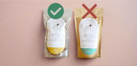 Nuevo envase a granolas, un cambio consciente.