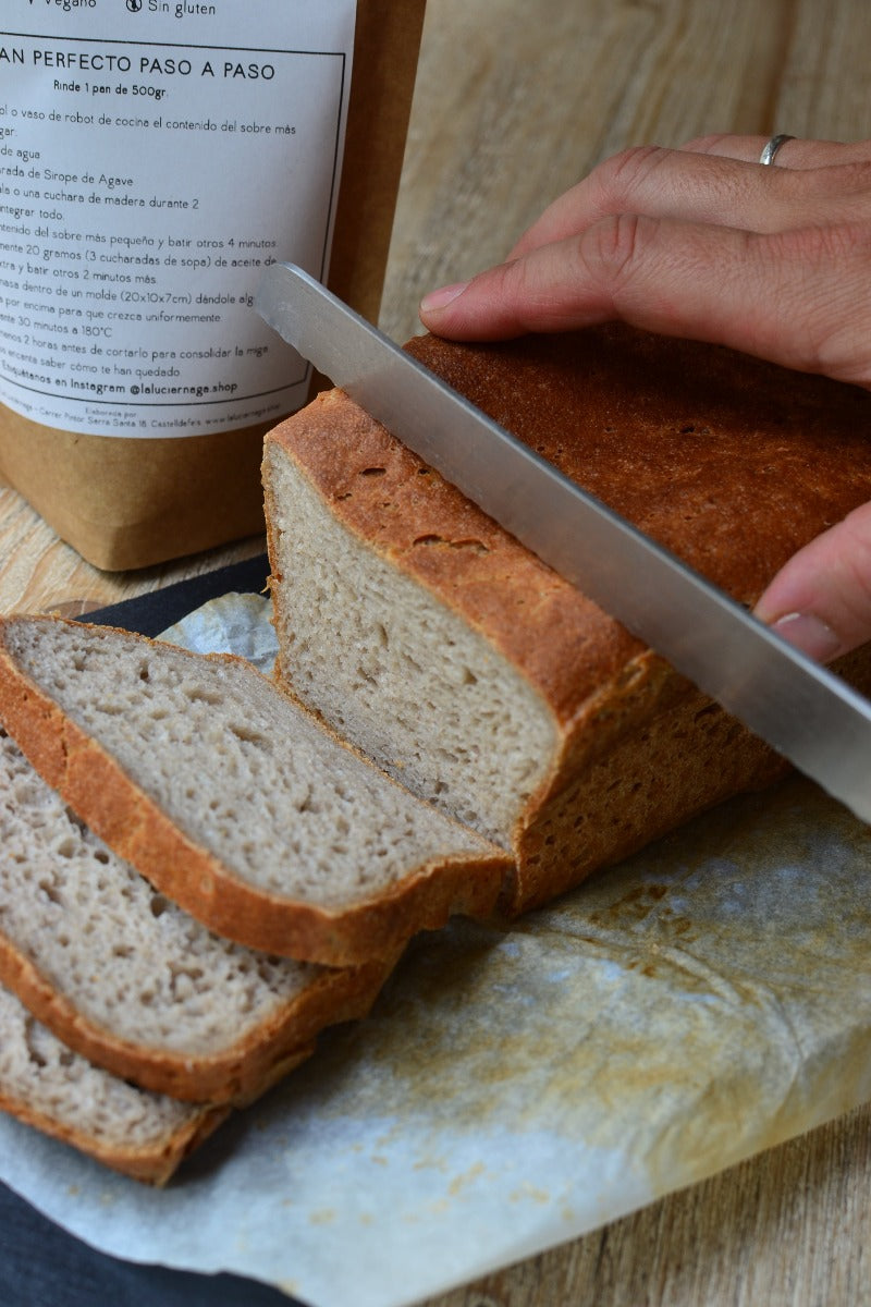 Receta de Pan de Trigo Sarraceno sin gluten.