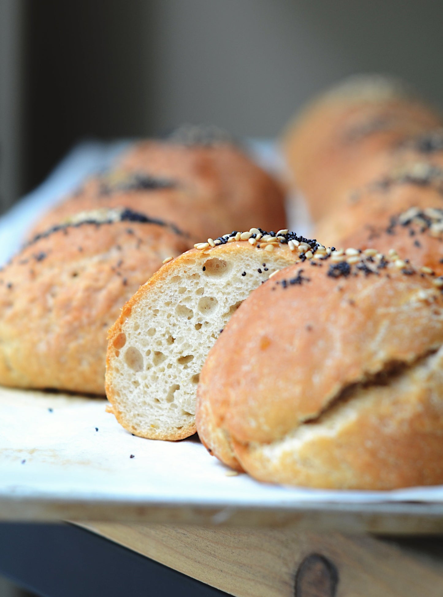 Pan sin gluten estilo brioche vegano.