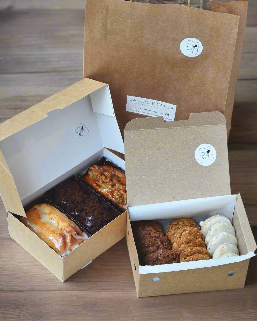 Pastelitos y Galletas sin gluten y veganos sin leche, sin huevo.