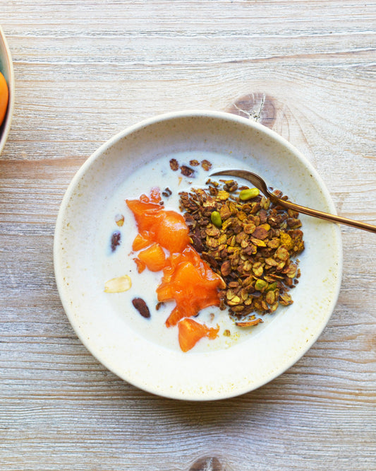 granola sin gluten y vegana chai masala