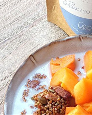 Granola de Trigo Sarraceno sin gluten y vegana