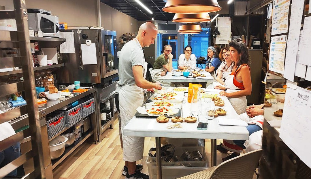 Taller Presencial de panes, pizzas y focaccias sin gluten en el obrador de La Luciérnaga en Castelldefels Barcelona