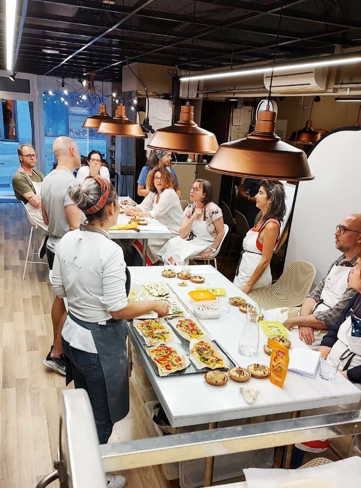 Taller Presencial de panes, pizzas y focaccias sin gluten en el obrador de La Luciérnaga en Castelldefels Barcelona