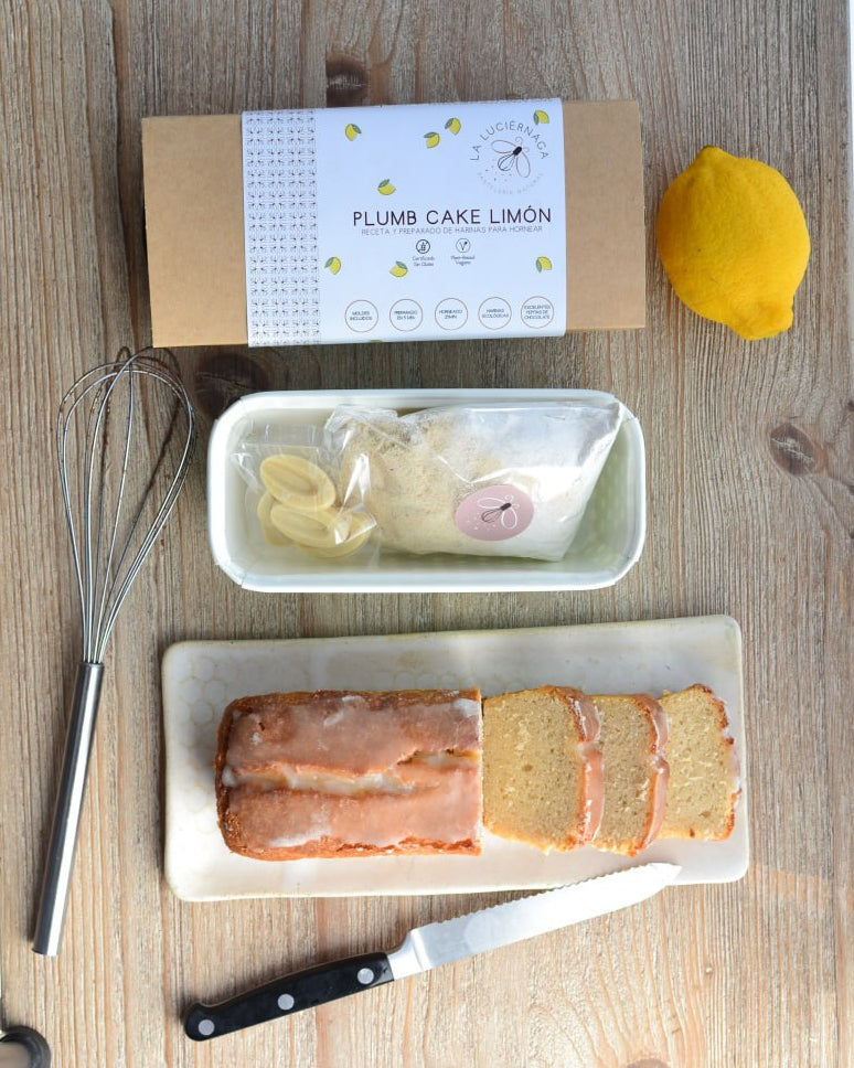 PRE-MEZCLA Plumcake Limón Sin Gluten y Vegana