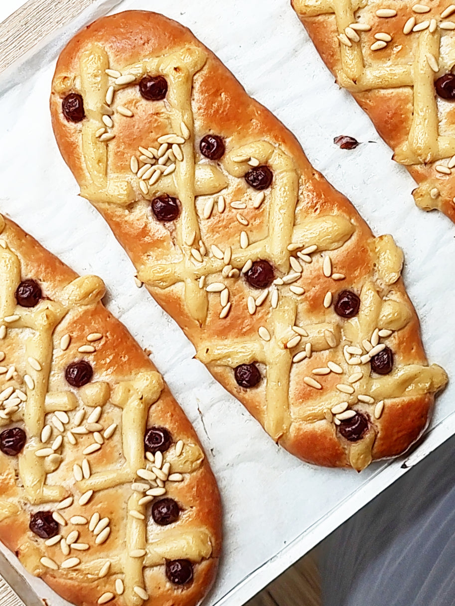 Cocas de San Juan Sin Gluten, Sin Huevo, Sin Proteína de Leche y Veganas