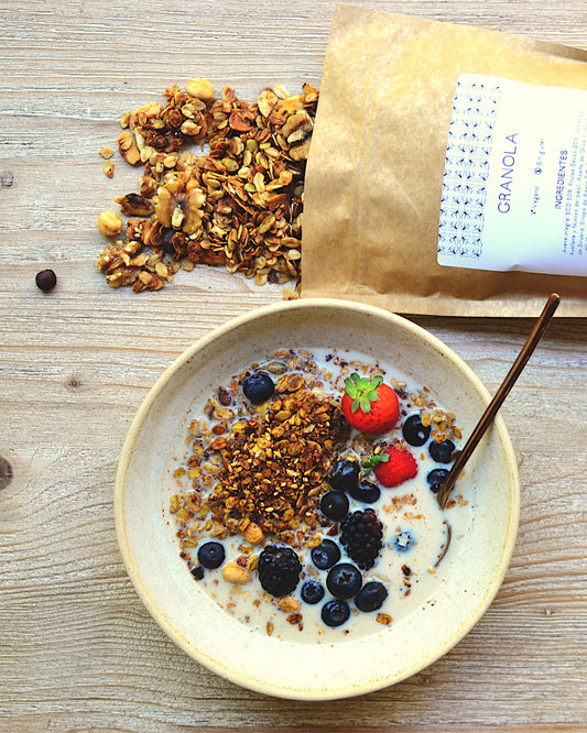 Granola Avena Ecológica y Semillas Sin Gluten y Vegana