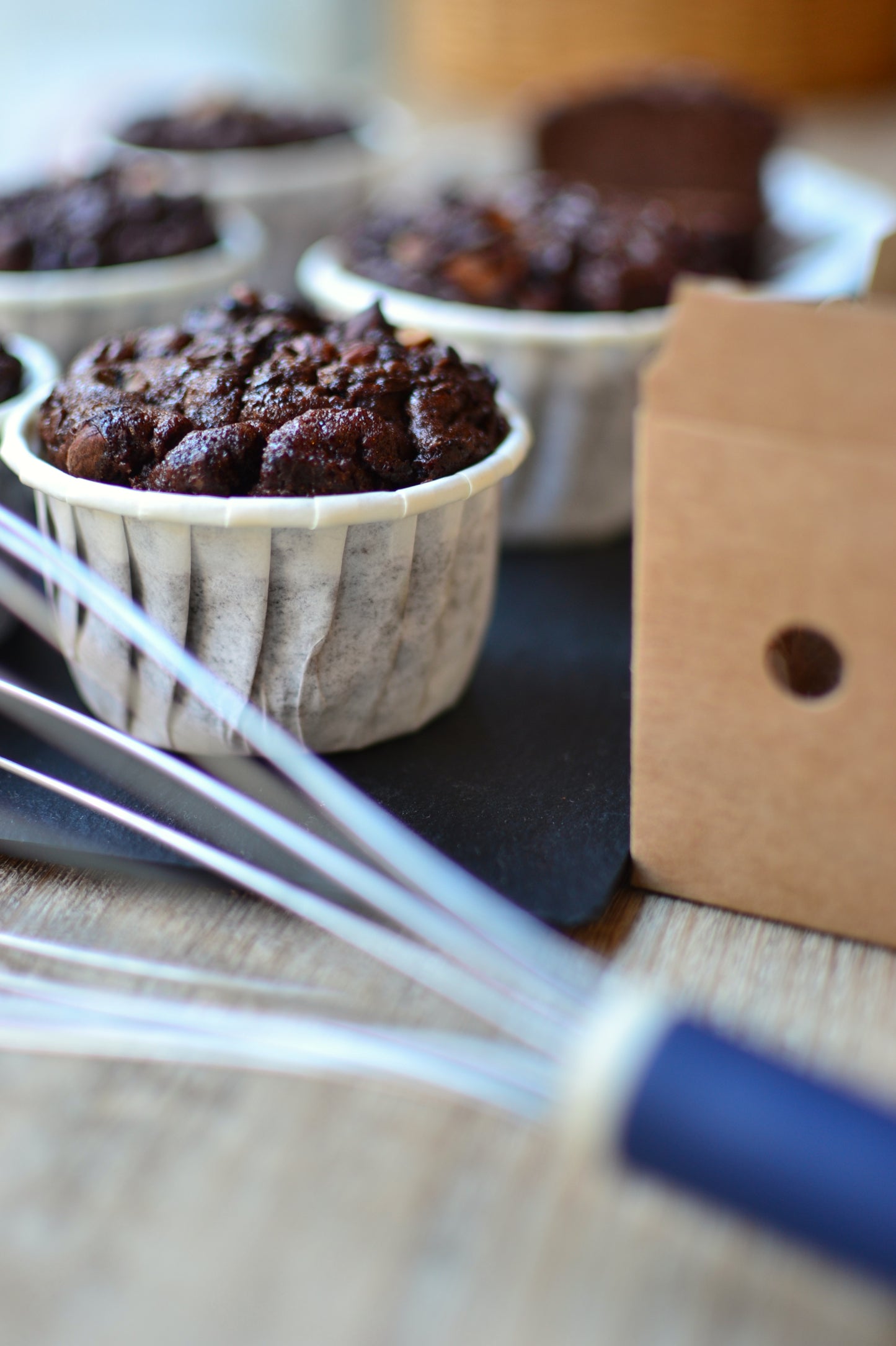 PRE-MEZCLA Mufins de Cacao Sin Gluten y Vegana