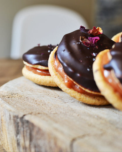 alfajor vegano y sin gluten.