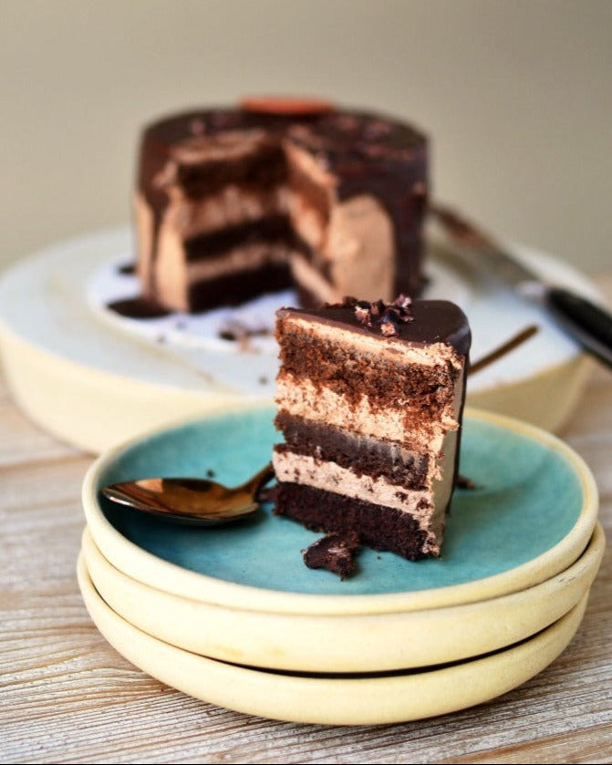 Señorita Chocolate. Pastel de Chocolate vegano y sin gluten.