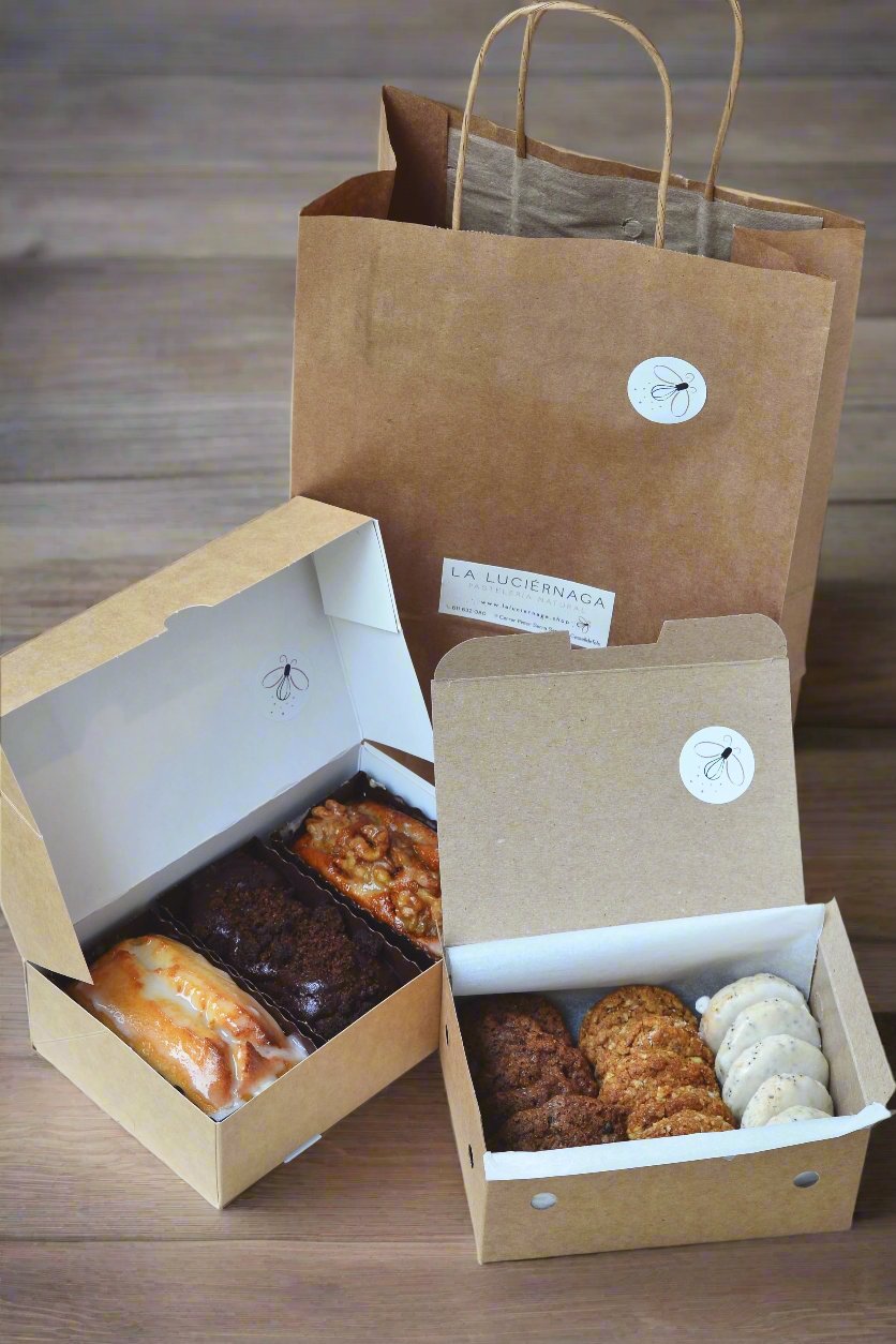 Pastelitos y Galletas sin gluten y veganos sin leche, sin huevo.