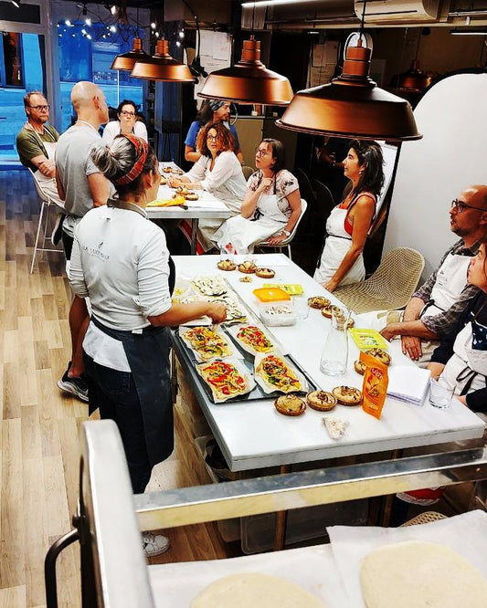Taller presencial Cocas y Pizzas sin gluten y vegana