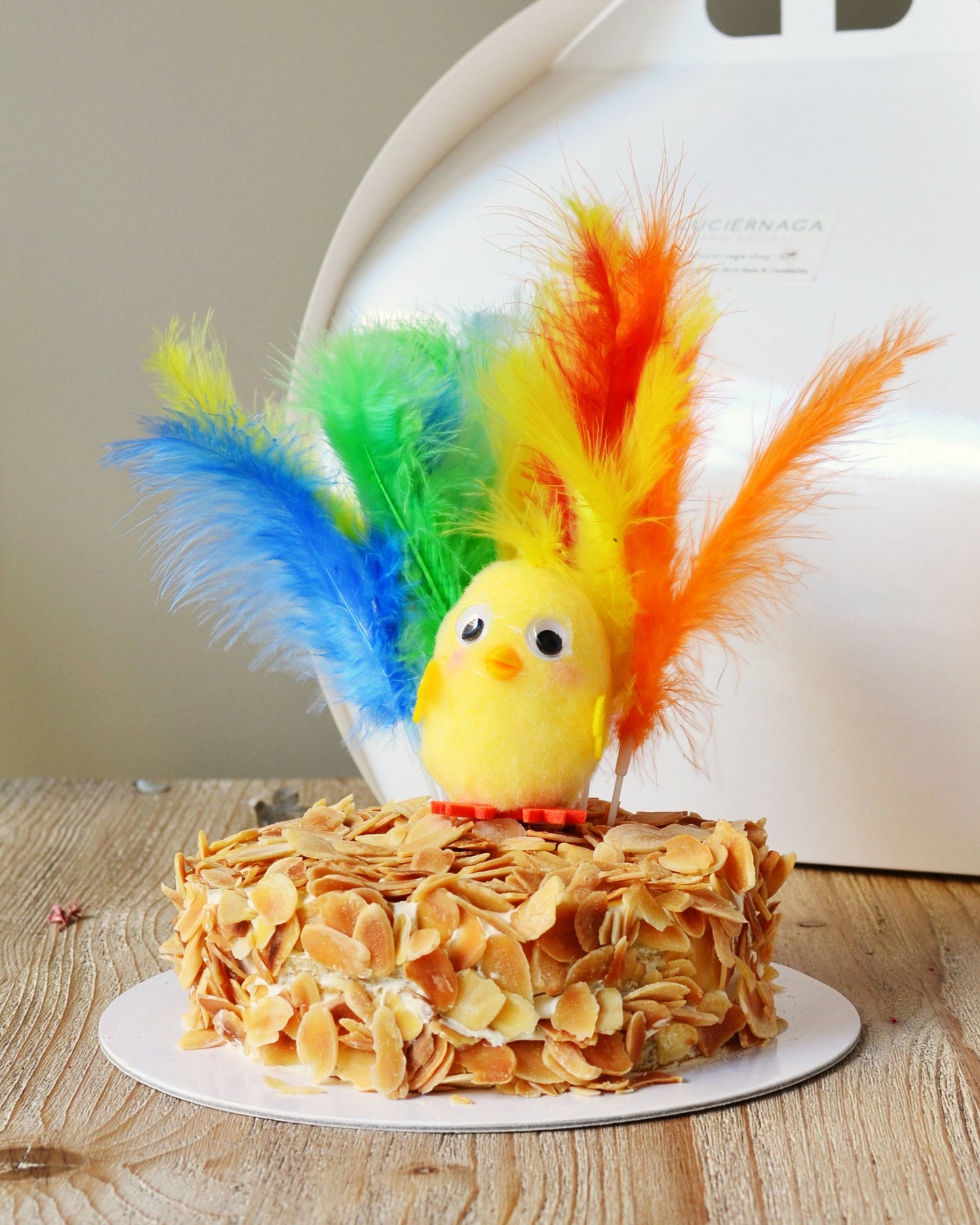 Pastel Mona de Pascua Sin Gluten y Vegana