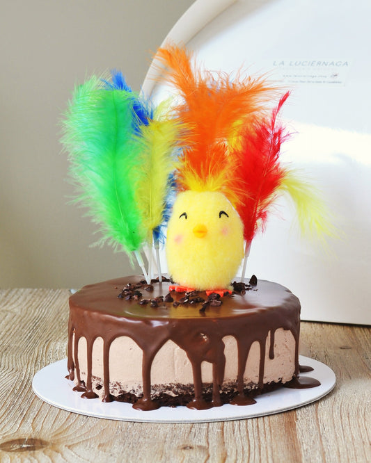 Pastel Mona de Pascua Sin Gluten y Vegana sabor Chocolate