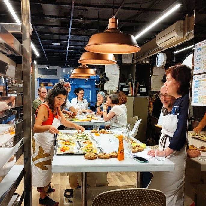 Taller Presencial de panes, pizzas y focaccias sin gluten en el obrador de La Luciérnaga en Castelldefels Barcelona