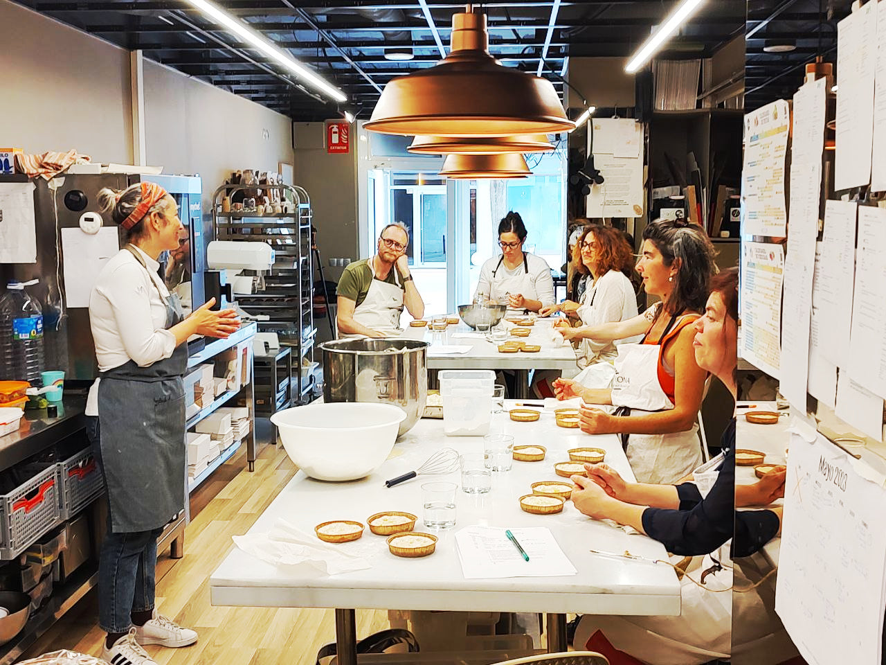 Taller Presencial de panes, pizzas y focaccias sin gluten en el obrador de La Luciérnaga en Castelldefels Barcelona