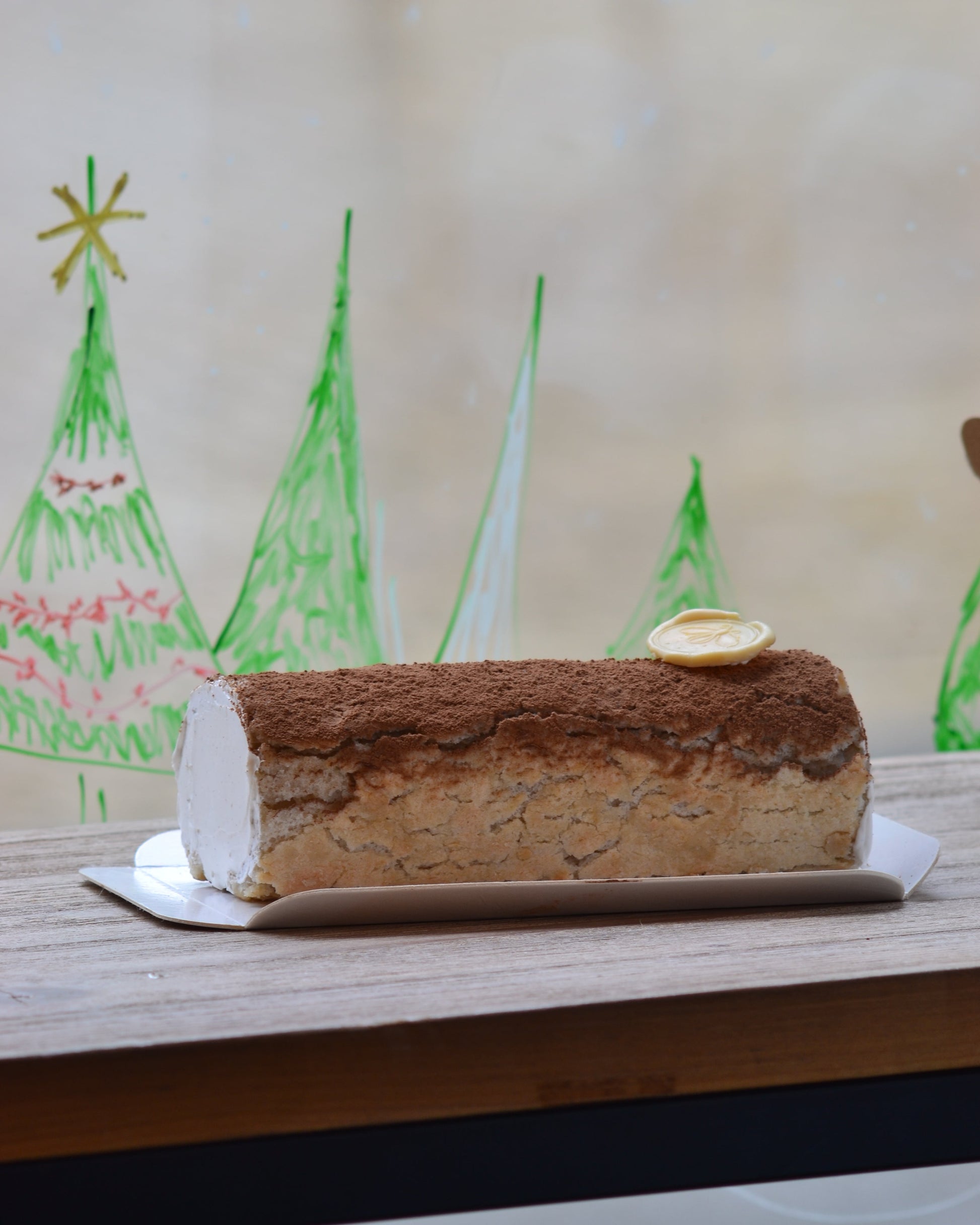 tronc de nadal sense gluten i vegá de castanyes