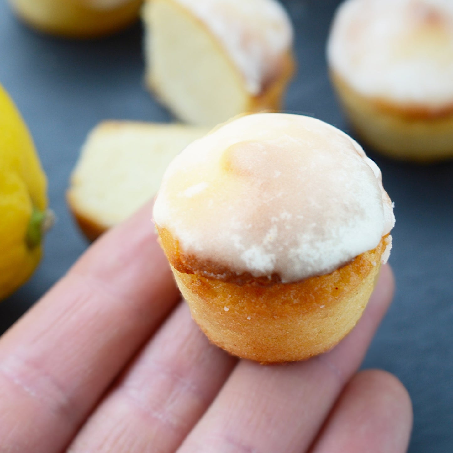 Mini Muffin de limón.