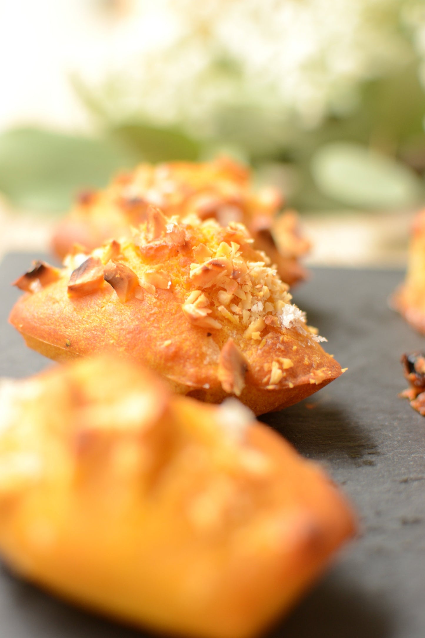 Madelaines veganas y sin gluten para caterings y reuniones particulares o coffee breaks veganos y sin gluten