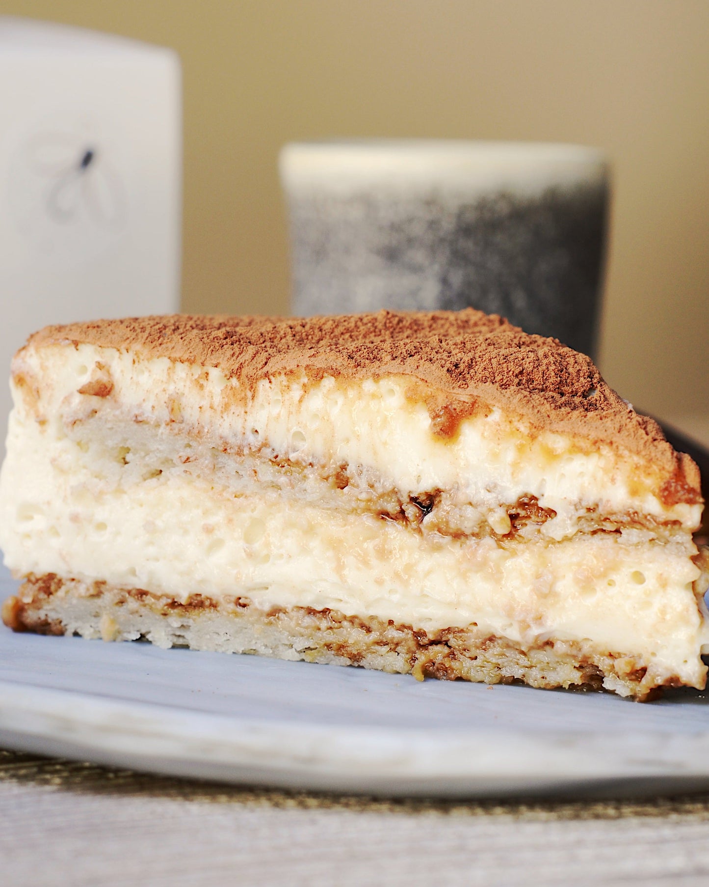 Pastel Tiramisú Sin Gluten y Vegano