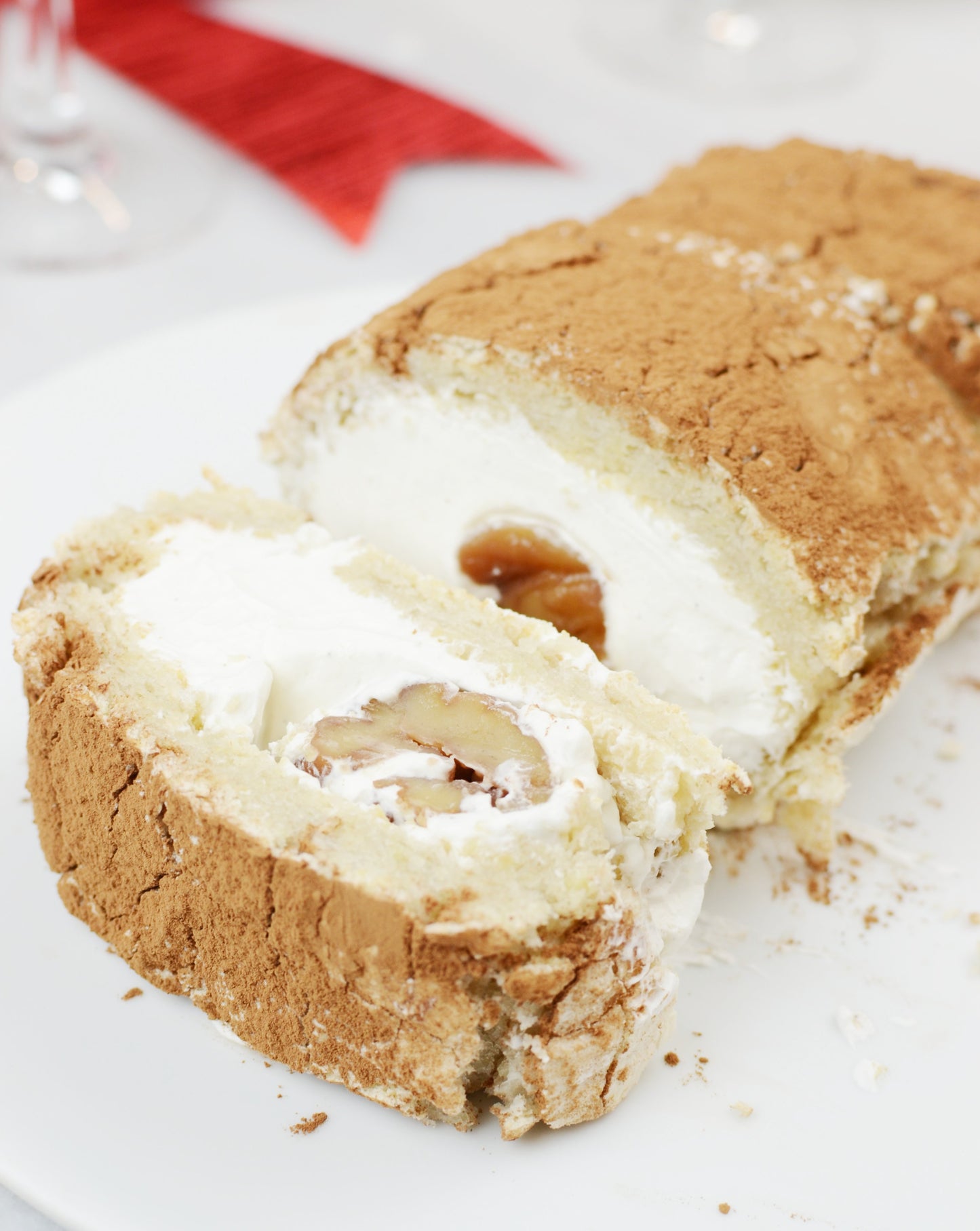 Brazo de gitano sin gluten y sin lactosa.