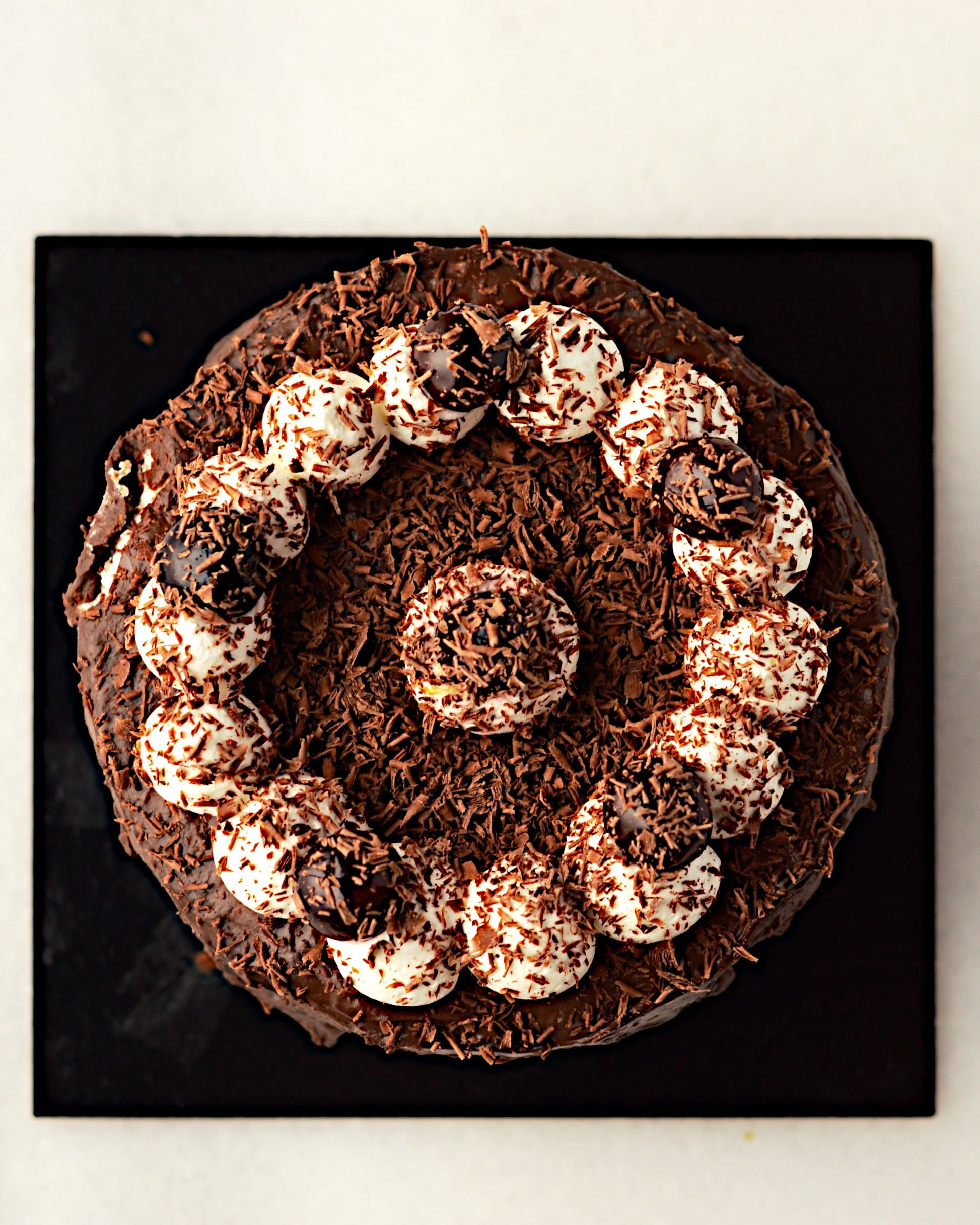 Pastel Sin GLuten y Vegano Selva Negra